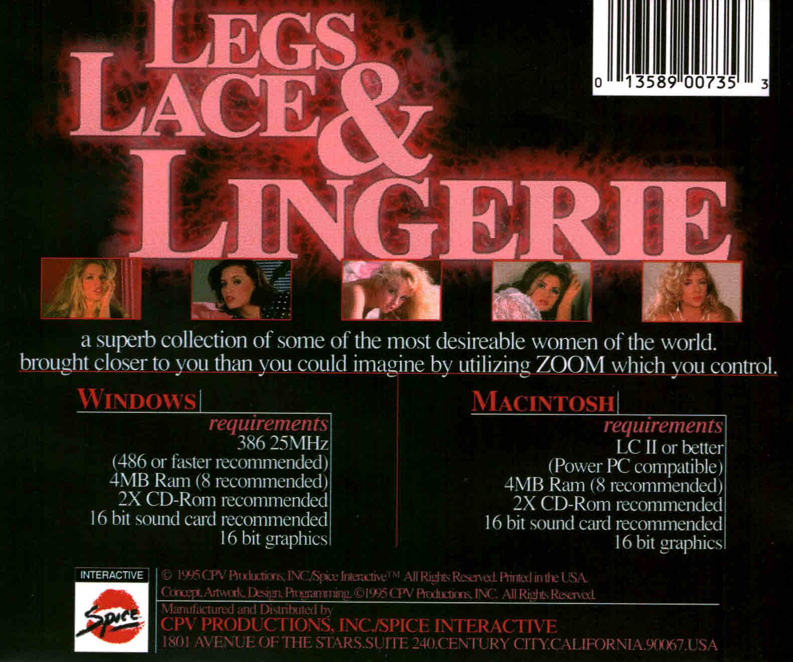 LEGS LACE & LINGERIE 1