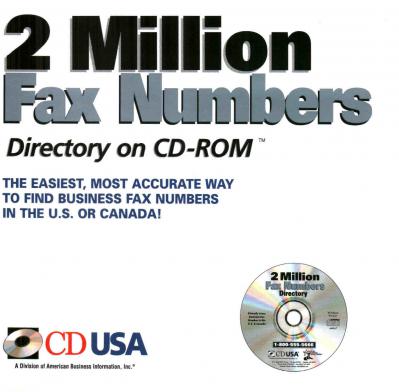 2 Million Fax Numbers Directory
