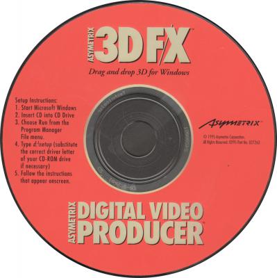 Asymetrix 3D FX