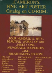 Cameron's Fine Art Poster Catalog on CD-ROM