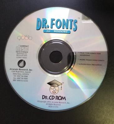 Dr. Fonts For Windows