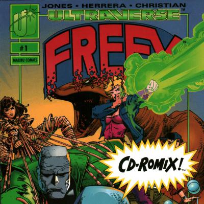Freex #1 Malibu Comics