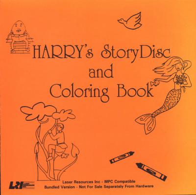 Harry's StoryDisc and Coloring Book